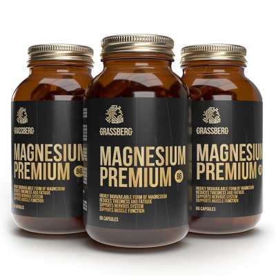  Grassberg Magnesium Premium B6 60 