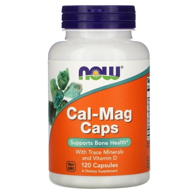  NOW Calcium-Magnesium + D 120 120 
