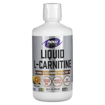 - NOW L-carnitine liquid 946 